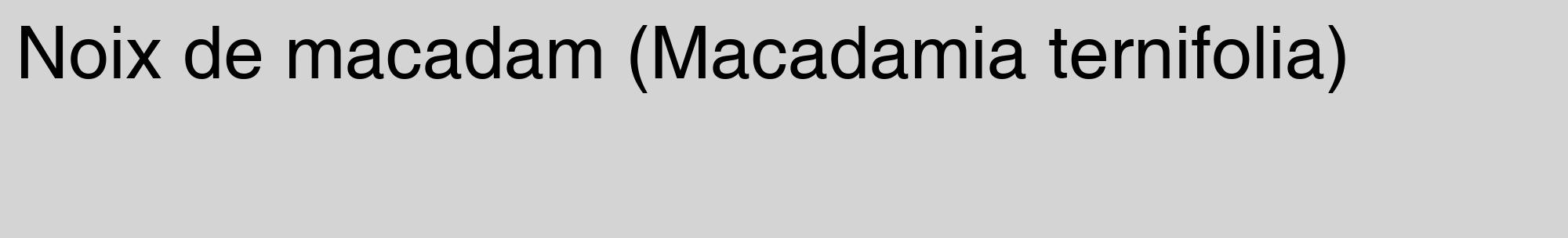 Étiquette de : Macadamia ternifolia - format c - style noire40_basique_basiquehel avec comestibilité