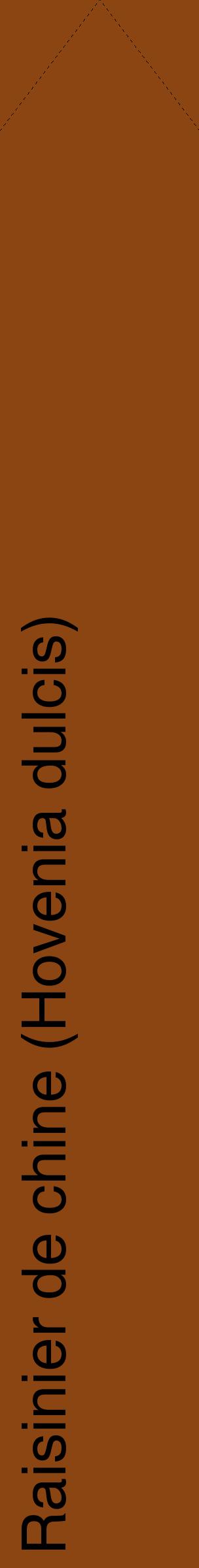 Étiquette de : Hovenia dulcis - format c - style noire30_simplehel avec comestibilité