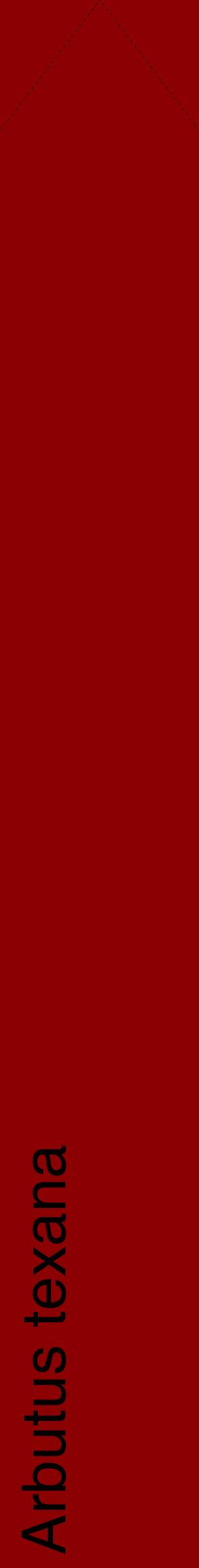 Étiquette de : Arbutus texana - format c - style noire34_simplehel avec comestibilité