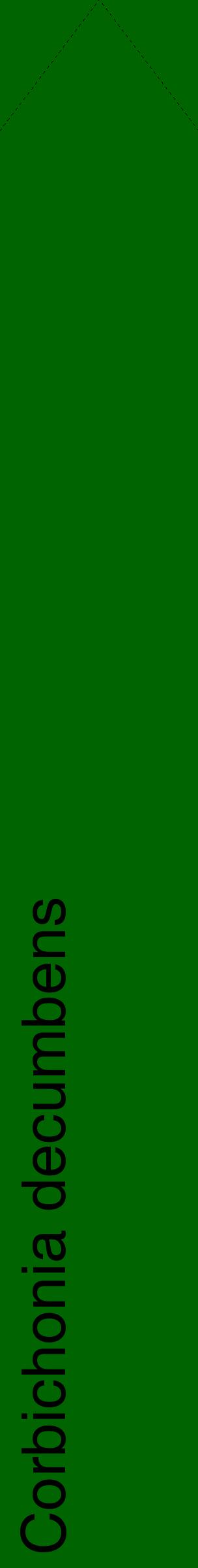 Étiquette de : Corbichonia decumbens - format c - style noire8_simplehel avec comestibilité