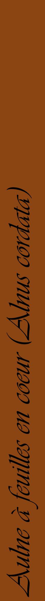 Étiquette de : Alnus cordata - format a - style noire30viv avec comestibilité