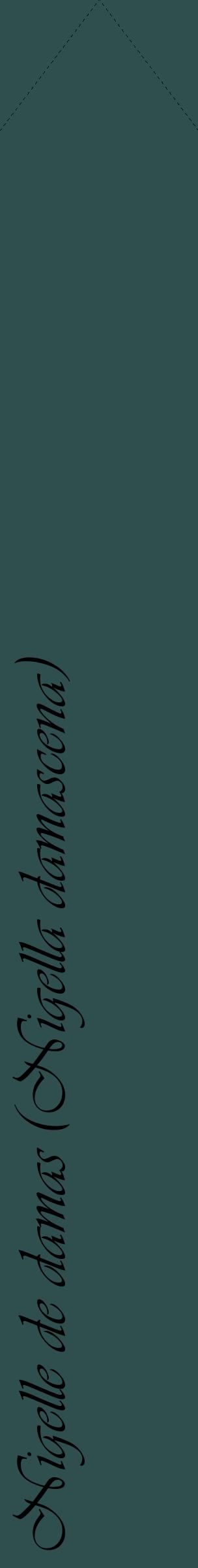 Étiquette de : Nigella damascena - format c - style noire58_simpleviv avec comestibilité