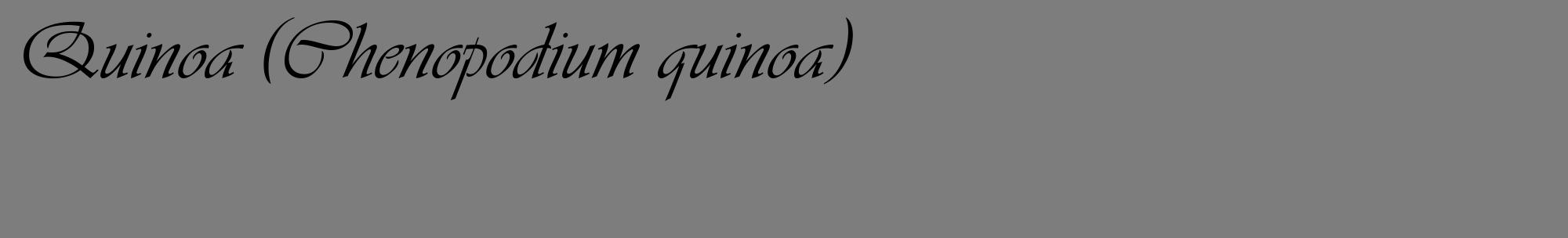 Étiquette de : Chenopodium quinoa - format c - style noire35_basique_basiqueviv avec comestibilité
