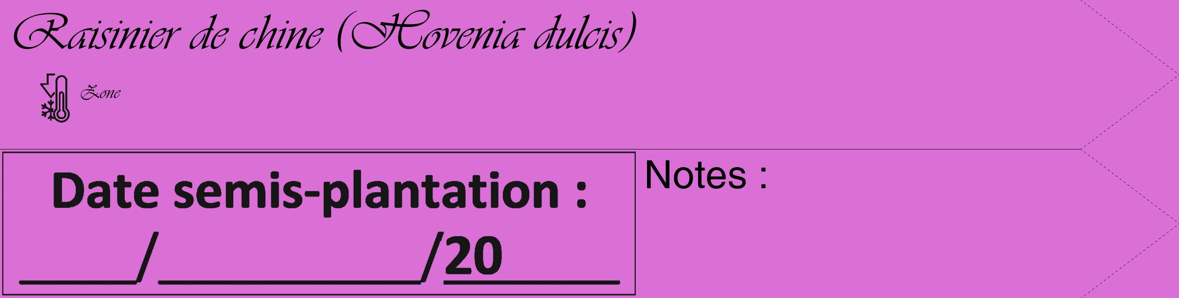 Étiquette de : Hovenia dulcis - format c - style noire52_simple_simpleviv avec comestibilité