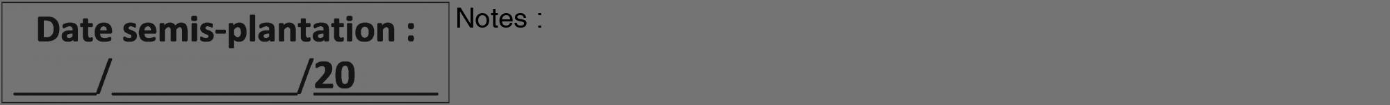 Étiquette de : Trichilia adolfi - format a - style noire26viv avec comestibilité simplifiée - position verticale