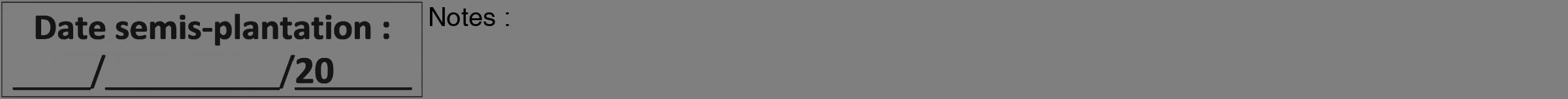 Étiquette de : Lavandula angustifolia - format a - style noire31simpleviv avec comestibilité simplifiée - position verticale