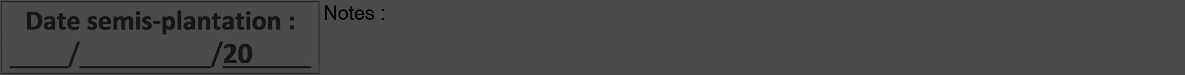 Étiquette de : Lonicera japonica - format a - style noire9simpleviv avec qrcode et comestibilité simplifiée - position verticale
