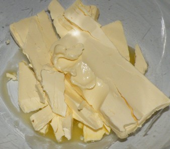 125g de beurre doux (ou de margarine) ramoli
