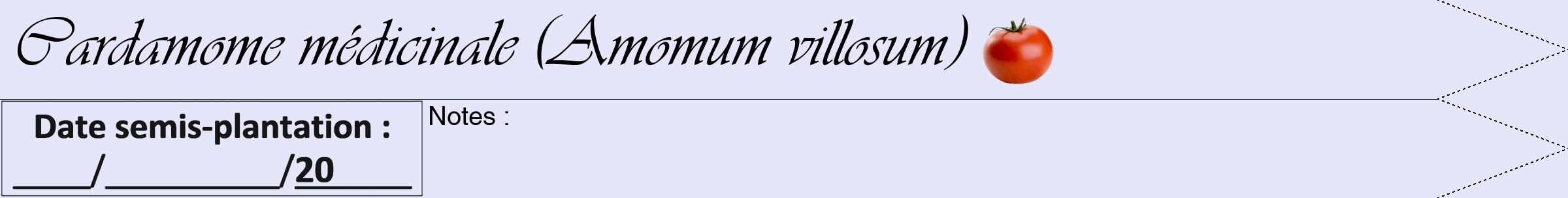 Étiquette de : Amomum villosum - format a - style noire55simpleviv avec comestibilité simplifiée