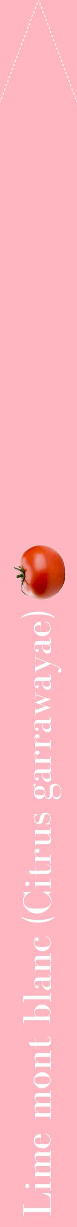 Étiquette de : Citrus garrawayae - format b - style blanche41bod avec comestibilité simplifiée
