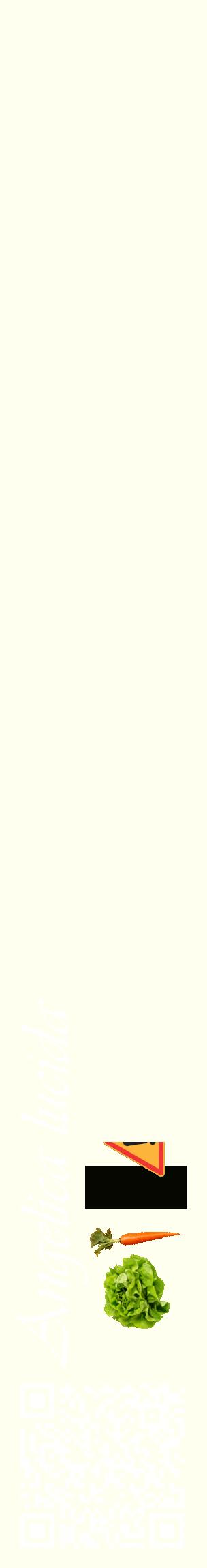 Étiquette de : Angelica lucida - format c - style blanche19_basiqueviv avec qrcode et comestibilité simplifiée