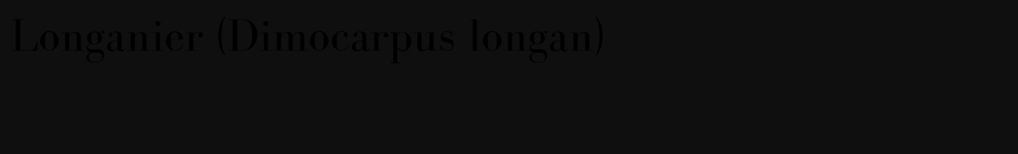 Étiquette de : Dimocarpus longan - format c - style noire7_basique_basiquebod avec comestibilité