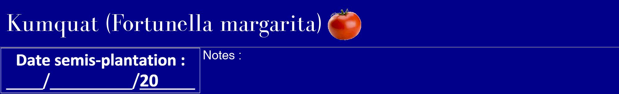 Étiquette de : Fortunella margarita - format a - style blanche7bod avec comestibilité simplifiée