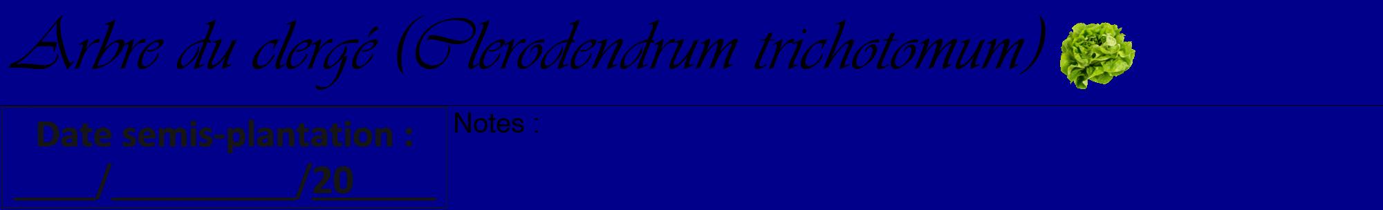 Étiquette de : Clerodendrum trichotomum - format a - style noire7viv avec comestibilité simplifiée