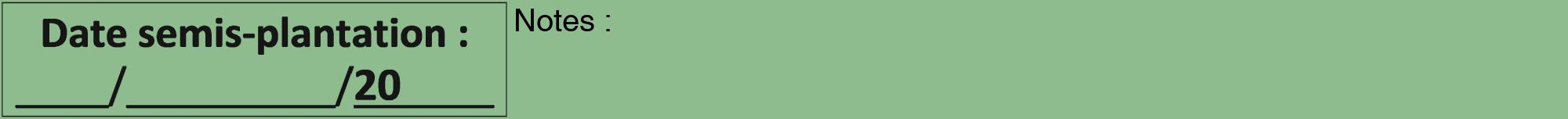 Étiquette de : Abies cilicica - format a - style noire13viv avec comestibilité simplifiée - position verticale