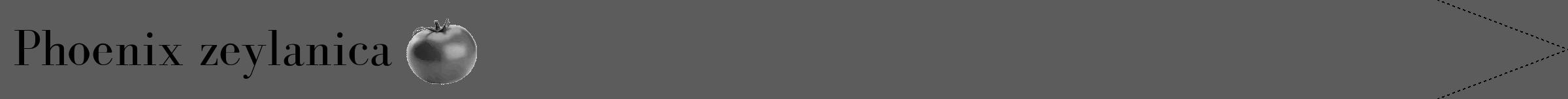 Étiquette de : Phoenix zeylanica - format b - style noire49bod avec comestibilité simplifiée