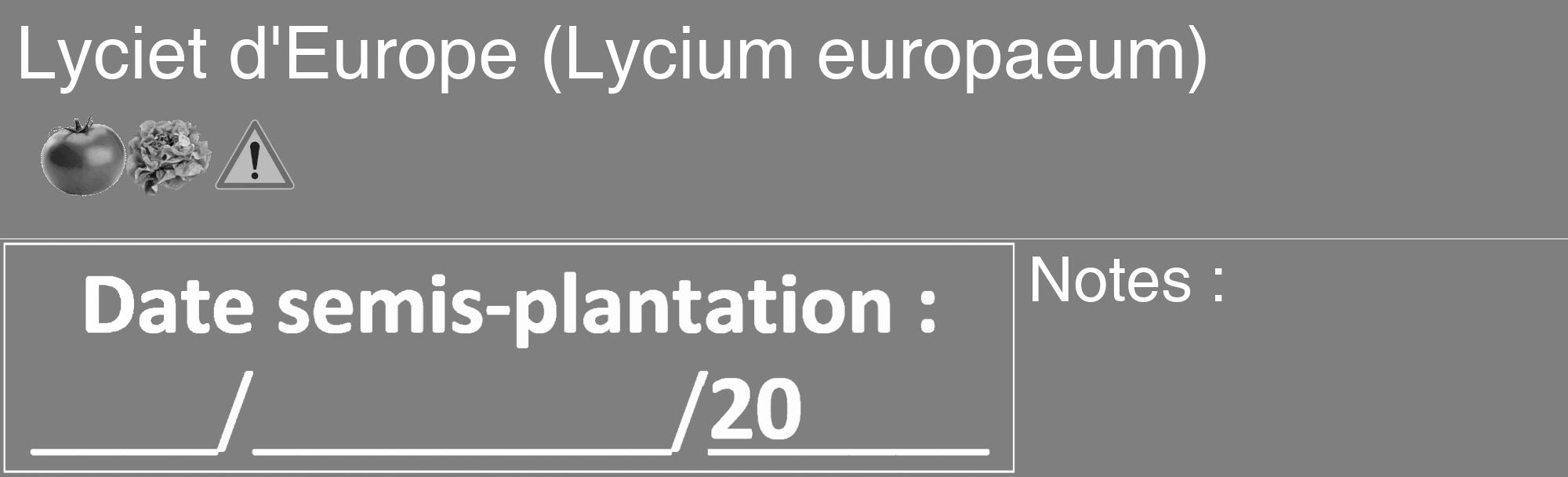 Étiquette de : Lycium europaeum - format c - style blanche31_basique_basiquehel avec comestibilité simplifiée
