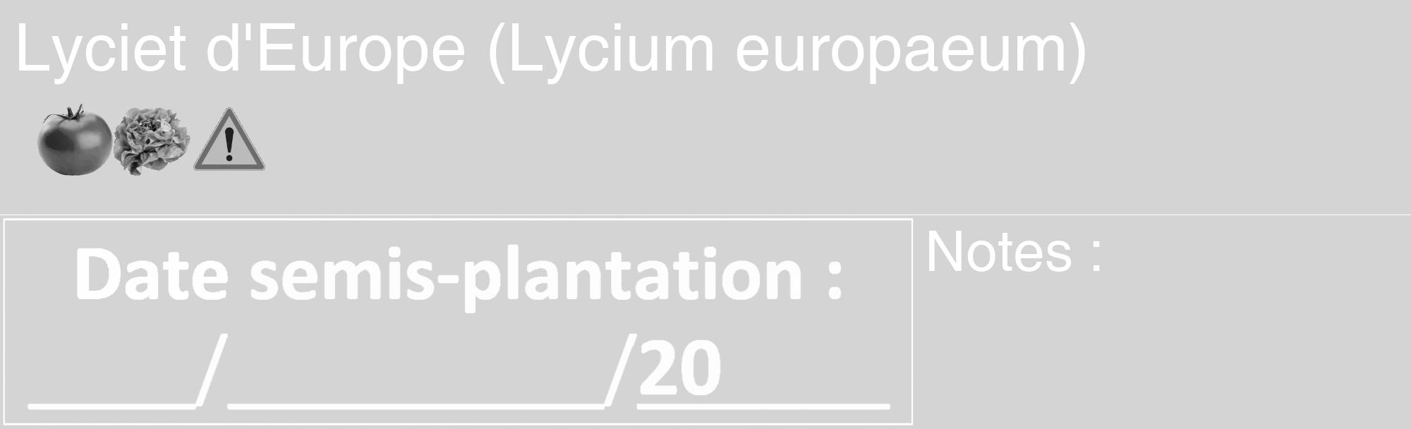 Étiquette de : Lycium europaeum - format c - style blanche40_basique_basiquehel avec comestibilité simplifiée