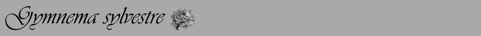 Étiquette de : Gymnema sylvestre - format a - style noire13viv avec comestibilité simplifiée
