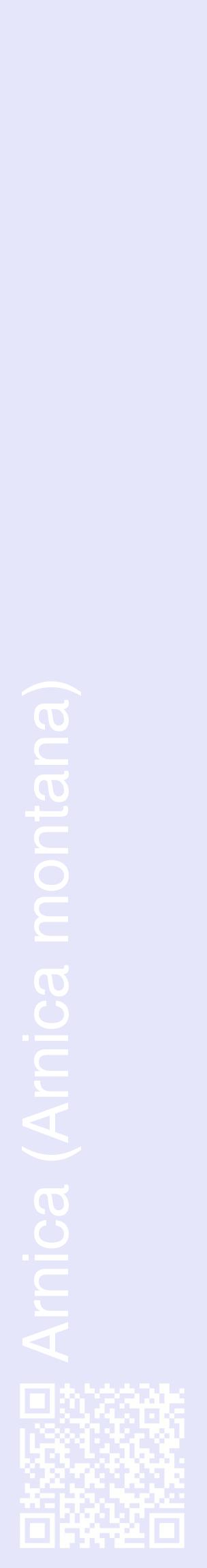 Étiquette de : Arnica montana - format c - style blanche55_basiquehel avec qrcode et comestibilité