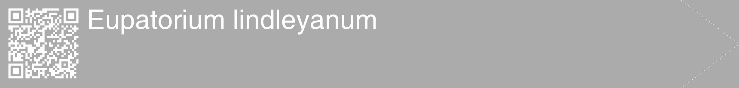 Étiquette de : Eupatorium lindleyanum - format c - style blanche37_simple_simplehel avec qrcode et comestibilité