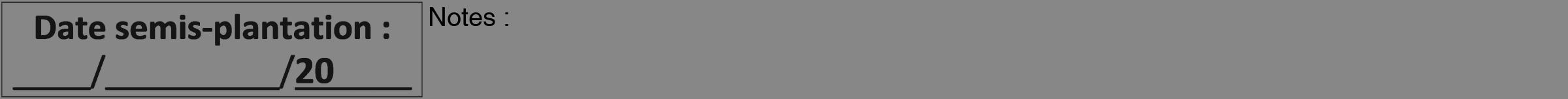 Étiquette de : Coccinia trilobata - format a - style noire12simpleviv avec qrcode et comestibilité simplifiée - position verticale