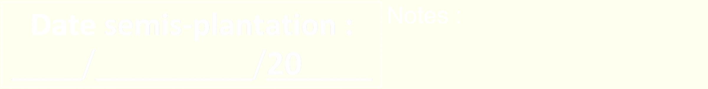 Étiquette de : Kosteletzkya grantii - format c - style blanche19_simple_simplebod avec qrcode et comestibilité