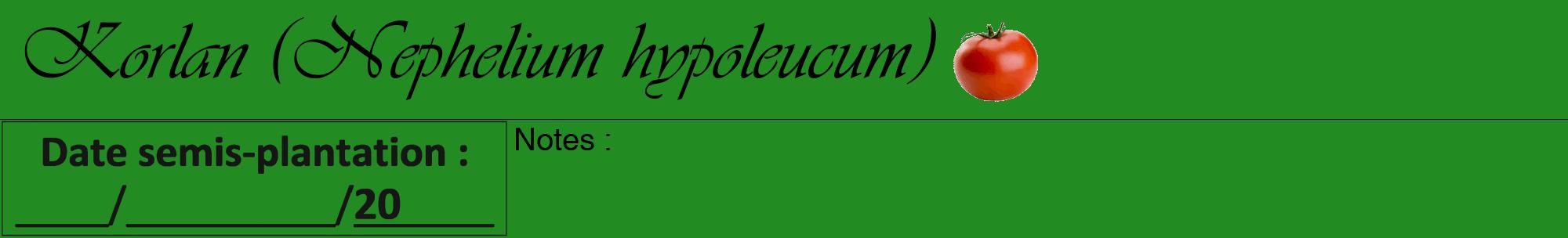 Étiquette de : Nephelium hypoleucum - format a - style noire10viv avec comestibilité simplifiée