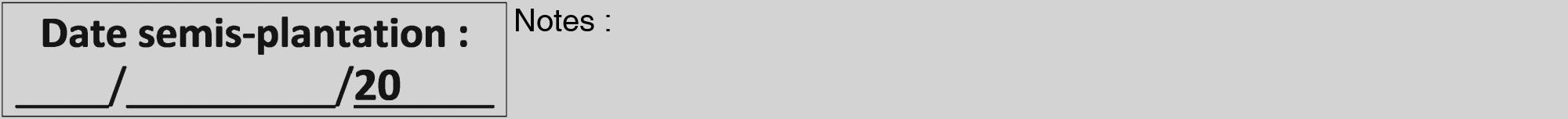 Étiquette de : Angelica archangelica - format a - style noire56viv avec comestibilité simplifiée - position verticale